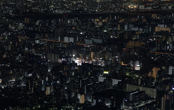 Πανοραμική Εναέρια Άποψη Του Τόκιο Ιαπωνία Θέα Από Ψηλά Στην — Φωτογραφία Αρχείου