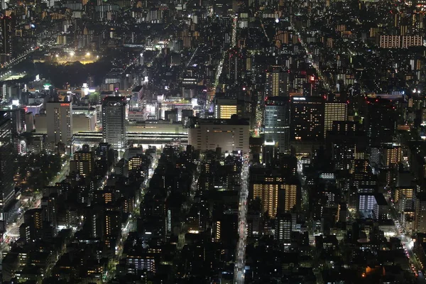 Panoramautsikt Över Tokyo Japan Tokyo Stadsutsikt Från Ovan — Stockfoto