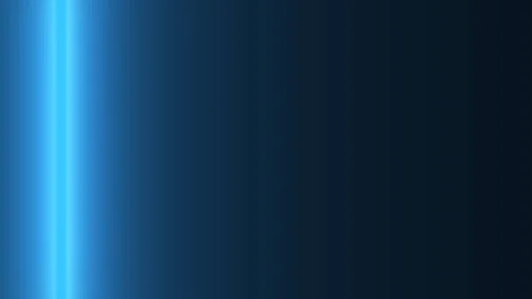青と黒のネオン抽象的な光ビーム — ストック写真