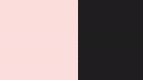 Pink Colored Simple Block Transition Background 60Fps Easy Use — Vídeos de Stock