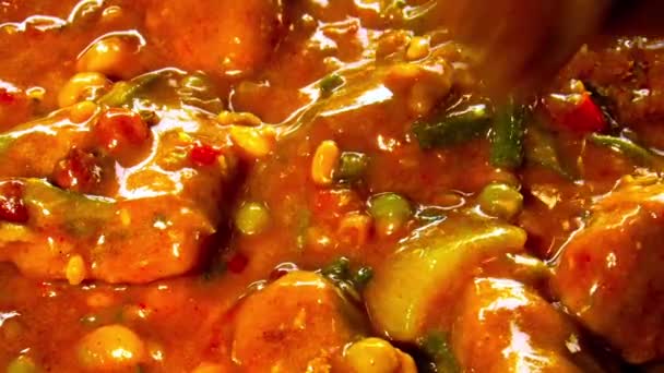 Shot Freshly Prepared Fish Dhokla Fish Dhokra Indian Dish Similar — Vídeos de Stock