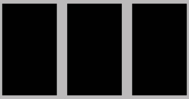 Bölünmüş ekran pencerelerinin maketi