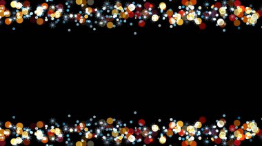 Christmas Backgrounds with Falling Particle Lights and Snowflakes  Perfect Loop for Adding Text or Messages. Ideal for Festive Scenes,  clipart