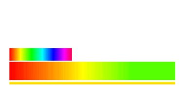Çoklu Renk Alt Üçlüsü. Modern Typography ve Stylish Title Overlays için Dinamik Hareket Grafikleri