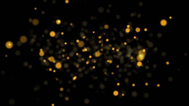 Çok renkli Parlayan Parçacıklar. Parıldayan Parıltı Efekti