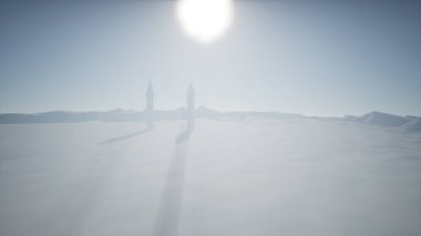Büyüleyici Görsel Efektler ve Modern Video Projeleri İçin Pencereler Arasında Görüntü Yöntemleri Paketi Sinema Atmosferik Parıltısı