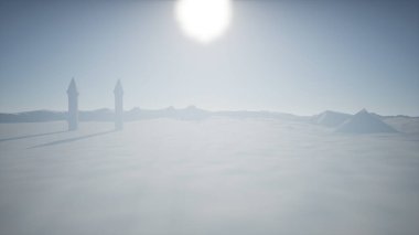 Büyüleyici Görsel Efektler ve Modern Video Projeleri İçin Pencereler Arasında Görüntü Yöntemleri Paketi Sinema Atmosferik Parıltısı