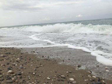 Deniz manzarası çok güzel. Doğa