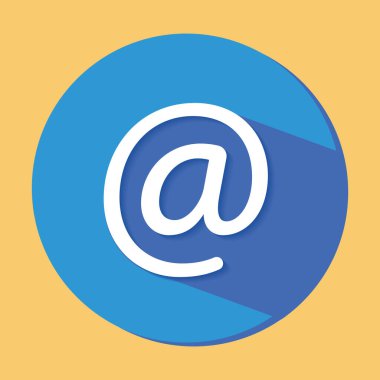 düz simge düğmesi vektör tasarımı