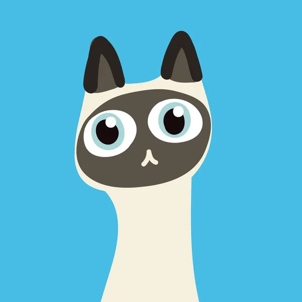 Angry grumpy cat emoji face Royalty Free Vector Image