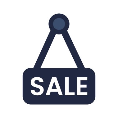 blue and white isolate business financail flat icon elements vector 