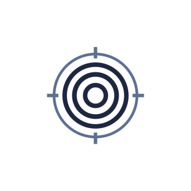 business mission flat icon symbol vector