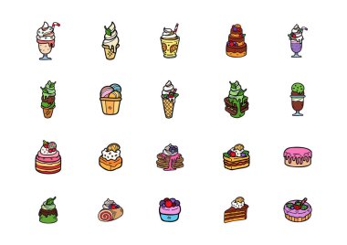 Şirin el işi tatlıları fırın seti