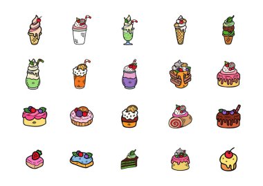 Şirin el işi tatlıları fırın seti