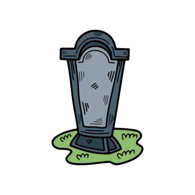 Arkaplandaki mezar düz çiziciyi ayır