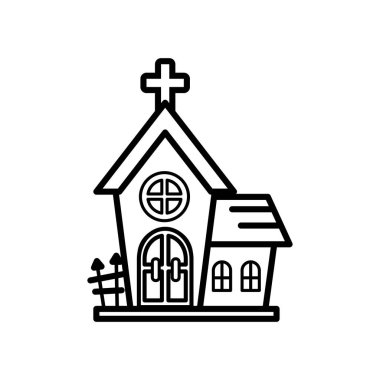 Vampir kalesinin düz simgesini ayır