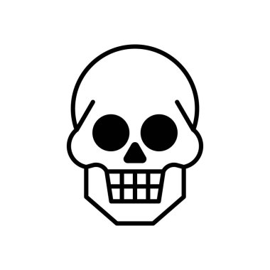 Meksika Kafatası yassı simgesini ayır