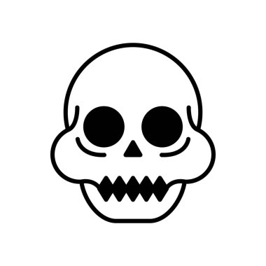 Meksika Kafatası yassı simgesini ayır