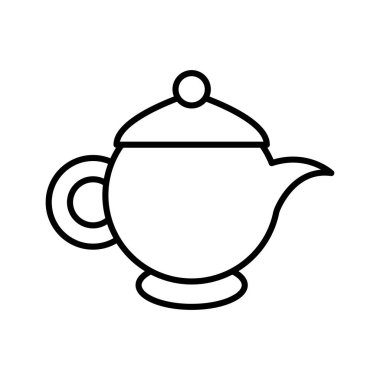 Çin çaydanlığının yassı simgesini ayır