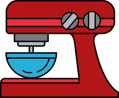 Fırın hamur karıştırma makinesinin simgesi