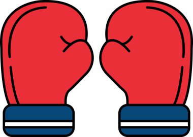 Bir çift boks eldiveninin resim simgesi