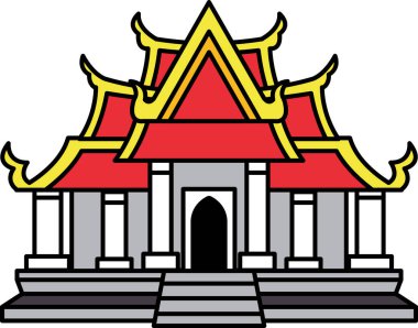 Tayland tapınağının tek simgesi