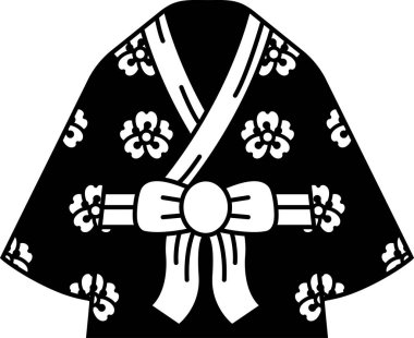 Güzel bir Kimono 'nun çizimi