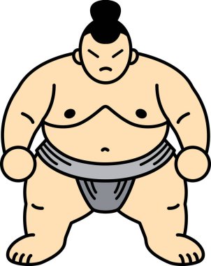 Sumo güreşçisinin tek simgesi