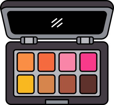 Göz falı paletinin resimlemesini ayır