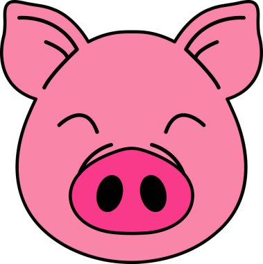 Domuz simgesi vektörünü ayır