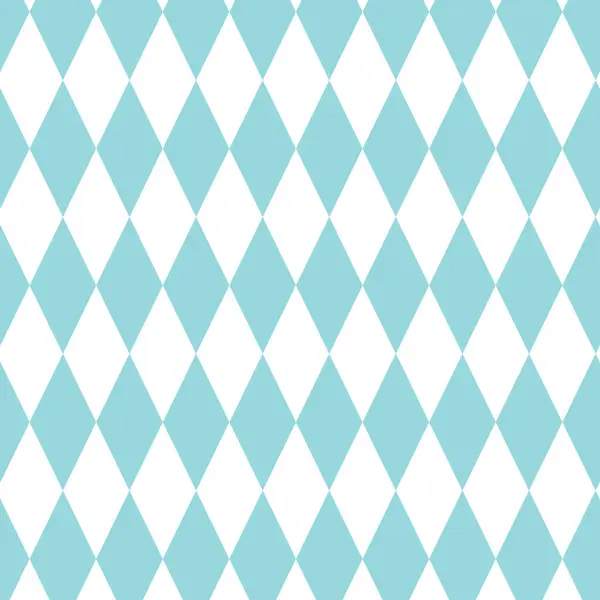 mavi beyaz eşkenar dörtgen desensiz vektör