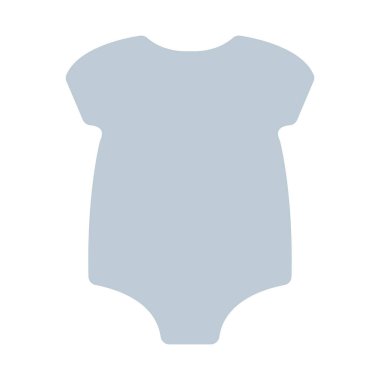 Mavi ve pembe boş bebek kıyafeti beyazda izole edilmiş. Çocuk tulumu, çocuk gömleği, tulum. Aksesuarlar, yeni doğanlar için kıyafetler. Yukarıdan görüntüle