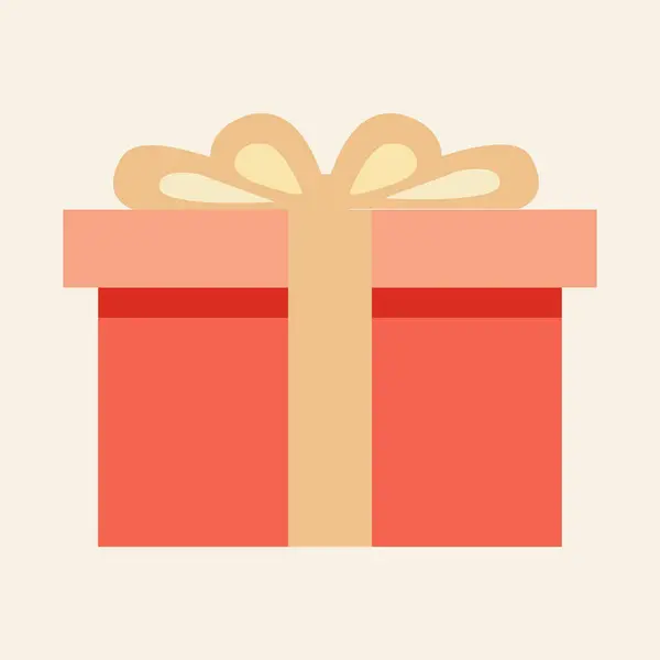 Vektör illüstrasyon hediye kutusu. Doğum günü, kutlama, satış, web sayfası