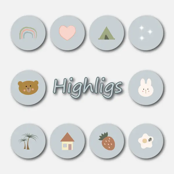 Web ve mobil uygulamalar için küme simgesi 