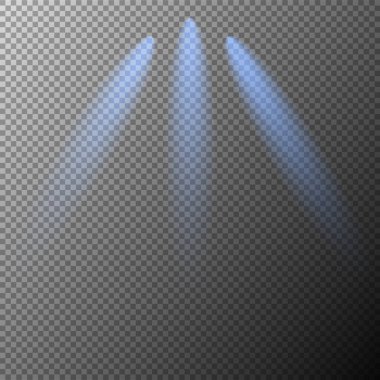 Lens parıltısı ve parıltılarıyla şeffaf parlayan yıldız ışığı etkisi. Dekorasyon, tasarım, kaplamalar ve şenlik projeleri için saydam bir arkaplan üzerinde parlak beyaz patlama izole.