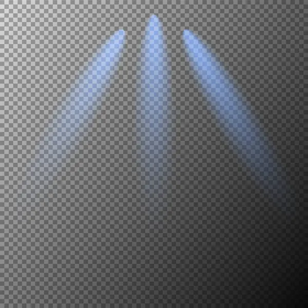 Lens parıltısı ve parıltılarıyla şeffaf parlayan yıldız ışığı etkisi. Dekorasyon, tasarım, kaplamalar ve şenlik projeleri için saydam bir arkaplan üzerinde parlak beyaz patlama izole.