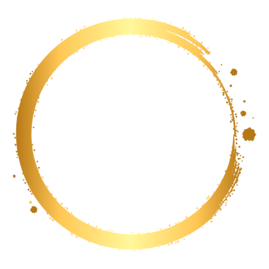  Bu, Japon tarzı altın halkalardan yapılmış bir çerçeve. Tek fırça darbesiyle dairesel bir dekoratif çerçeve..