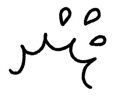  Şaşırdığınızda veya şok olduğunuzda kullanacağınız karikatür tarzı bir duygu ifadesi. Bir dizi el çizimi siyah çizgi çizimleri..