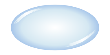 Bu bir damla su oval çerçeve materyalinin çizimi. Bu açık mavi oval çerçeve materyalinin bir çizimi..