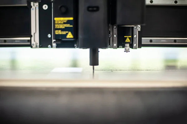 stock image Close-up, detail, parts of a printing machine in a modern printing press