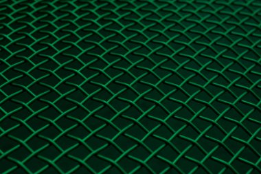 metal mesh on a black background