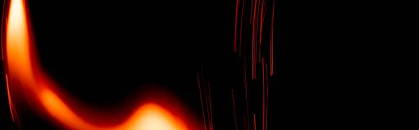 Φωτιά Στο Σκοτάδι Έκρηξη Μαύρη Σκόνη — Φωτογραφία Αρχείου