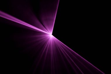 Sallanan ve kıvrılan ışık çizgileri