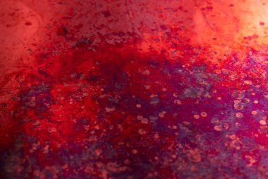 Oksitlenmiş bakır, soyut sanatsal arkaplan