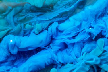 Bakır hidroksit, farklı ışıkta soyut arkaplan