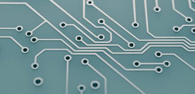 Baskılı devre. Parça düzeni.