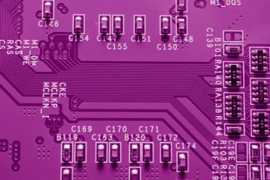 Baskılı devre. Parça düzeni