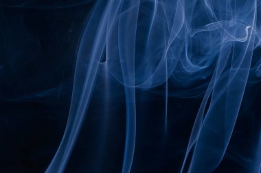 Duman. Arkaplan veya doku için duman duvarı