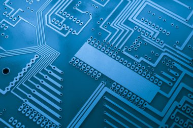 Baskılı devre. Parça düzeni.