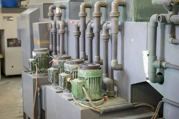electric pump motors of industrial machines